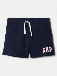 Gap Szorty sportowe 890982-01 Granatowy Regular Fit. Niebieskie spodenki dla dziewczynek GAP, bez wzorów, z bawełny, sportowe. Za 79.99 zł.