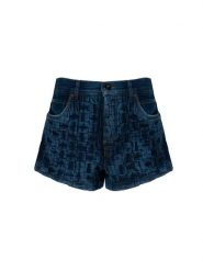Pinko Szorty "Creativa" | 1J10W6 Y648 | Kobieta | Granatowy. Niebieskie szorty damskie Pinko, na lato, s, bez wzorów, z bawełny, eleganckie. W wyprzedaży za 289.00 zł.