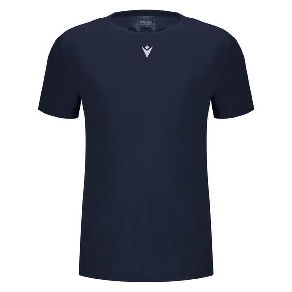 Koszulka Macron Mp 151 Hero. Niebieskie koszulki sportowe damskie Macron, s, bez wzorów, z materiału, bez kołnierzyka, bez ramiączek, do piłki nożnej. Za 255.50 zł.