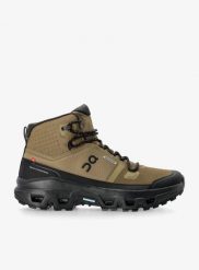 Buty turystyczne męskie On Running Cloudrock Mid WP. Zielone trekkingi męskie On Running, trekkingowe. Za 878.89 zł.