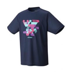 Koszulka tenisowa męska z krótkim rękawem Yonex Uni T-shirt Practice. Niebieskie t-shirty męskie YONEX, m, bez wzorów, z materiału, klasyczne, bez kołnierzyka. Za 120.00 zł.