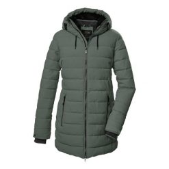 Parka dla kobiet Killtec Kow 55 Qltd. Niebieskie parki damskie KILLTEC, na zimę, s, bez wzorów, z materiału, z kapturem. Za 584.50 zł.