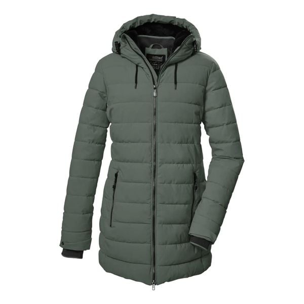 Parka dla kobiet Killtec Kow 55 Qltd. Niebieskie parki damskie KILLTEC, na zimę, s, bez wzorów, z materiału, z kapturem. Za 584.50 zł.