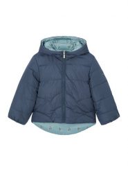 Mayoral Kurtka zimowa 4444 Granatowy Regular Fit. Niebieskie buty zimowe dziewczęce Mayoral, na zimę, bez wzorów, z syntetyku, bez kaptura. Za 229.99 zł.