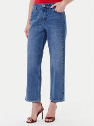 MICHAEL Michael Kors Jeansy MT5907OEB1 Niebieski Straight Fit. Niebieskie jeansy damskie MICHAEL Michael Kors. Za 549.99 zł.