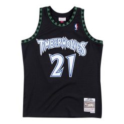 Koszulka kevin garnett. Czarne koszulki sportowe męskie Mitchell & Ness, bez wzorów, bez kołnierzyka, bez ramiączek, na fitness i siłownię. Za 517.00 zł.