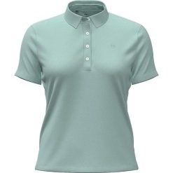 Damska koszulka polo Under Armour Armourdry. Niebieskie koszulki sportowe damskie Under Armour, bez wzorów, na golfa. Za 375.50 zł.