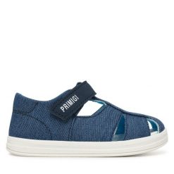 Sandały Primigi. Niebieskie sandały chłopięce Primigi, bez zapięcia. Za 209.99 zł.