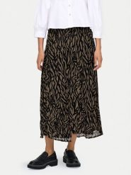 ONLY Spódnica midi Star 15333699 Szary Regular Fit. Szare spódnice damskie Only, m, bez wzorów, z syntetyku, retro, midi. Za 89.99 zł.