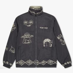 Bluza Rip N Dip Blonded Reverse Jkt Sand. Bluzy męskie RIPNDIP, m, bez wzorów, bez kaptura. Za 803.66 zł.