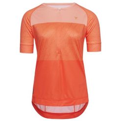 Koszulka damska rowerowa Silvini Stabina z krótkim rękawem. Brązowe koszulki sportowe damskie Silvini, m, bez wzorów, bez kołnierzyka, bez ramiączek, rowerowe. Za 161.99 zł.