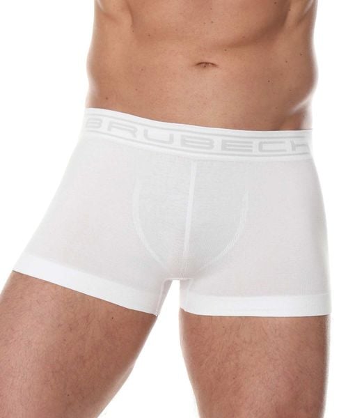 Bokserki męskie bawełniane Brubeck shortbox. Zielone bokserki męskie Brubeck, m, bez wzorów, z bawełny. Za 32.99 zł.