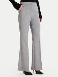 Maryley Spodnie materiałowe MARYLEY-25IB587 Szary Regular Fit. Szare spodnie materiałowe damskie Maryley, xl, bez wzorów, z materiału. Za 349.99 zł.