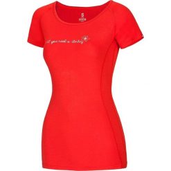 Ocun Koszulka damska Ocun Bamboo T Flower - flame red L. T-shirty damskie marki Ocun. Za 129.00 zł.