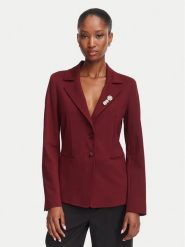Marella Marynarka Gommoso 2623916034 Bordowy Slim Fit. Czerwone żakiety damskie Marella, bez wzorów, z syntetyku. Za 1,354.00 zł.
