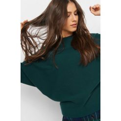 Nietoperzowy sweter. Zielone swetry damskie Orsay, z dzianiny. Za 79.99 zł.