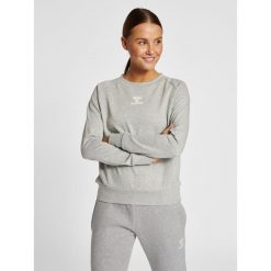 Bluza damska Hummel Icons. Niebieskie bluzy damskie Hummel, xl, bez wzorów, bez kaptura, na fitness i siłownię. Za 200.50 zł.