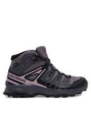 Salomon Trekkingi Extegra Mid Gore-Tex L47800200 Fioletowy. Fioletowe obuwie sportowe damskie Salomon, trekkingowe, gore-tex. Za 499.99 zł.