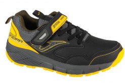 Buty sportowe Sneakersy chłopięce, Tundra Jr 24 JTUNW. Czarne trampki i tenisówki chłopięce Joma, bez wzorów, z materiału, sportowe, przed kostkę, bez zapięcia. Za 129.99 zł.