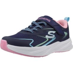 Buty SKECHERS MICROSPEC TREAD HYPER SPEED Niebieski. Niebieskie trekkingi damskie Skechers, trekkingowe. Za 127.99 zł.