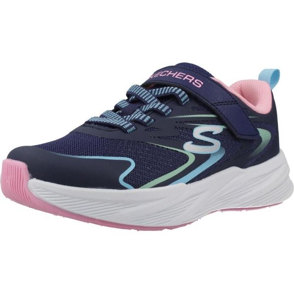 Buty SKECHERS MICROSPEC TREAD HYPER SPEED Niebieski. Niebieskie trekkingi damskie Skechers, trekkingowe. Za 164.99 zł.