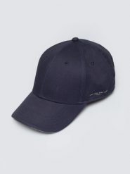 Czapka męska z daszkiem granatowa Bes 403. Niebieskie czapki i kapelusze męskie Big Star, bez wzorów, z bawełny, klasyczne. Za 79.99 zł.