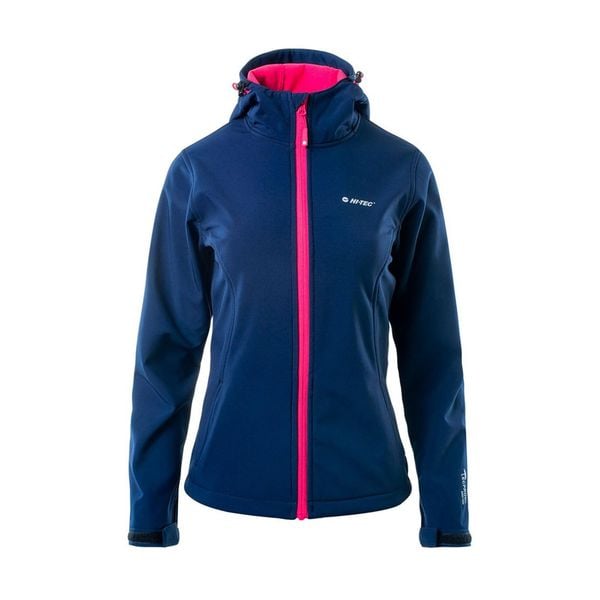 Damska Kurtka Softshell Caria II. Czerwone kurtki damskie Hi-tec, s, bez wzorów, z softshellu, bez kaptura, trekkingowe. Za 198.99 zł.