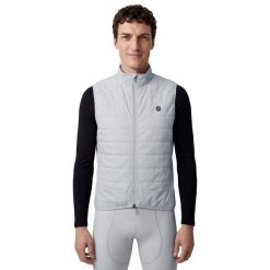 Męskie termiczna kamizelka rowerowa Kolarstwo Siroko SRX Ultra Warm Gray. Szare buty sportowe męskie SIROKO, z materiału, bez zapięcia, rowerowe, primaloft. Za 512.00 zł.