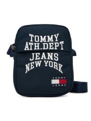 Tommy Jeans Saszetka Tjm Multi Graphic Reporter AM0AM13816 Granatowy. Niebieskie saszetki męskie Tommy Jeans, z jeansu. Za 199.99 zł.