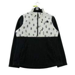 Damski polarowy sweter Regular fit czarny. Czarne swetry damskie The North Face, l, bez wzorów, z polaru, sportowe, bez kołnierzyka, bez ramiączek, bez kaptura. Za 190.96 zł.