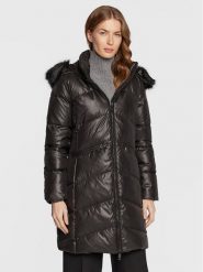 Calvin Klein Płaszcz zimowy Essential K20K204953 Czarny Regular Fit. Czarne płaszcze damskie Calvin Klein, na zimę, xl, bez wzorów, z syntetyku, bez kaptura. Za 1,009.00 zł.