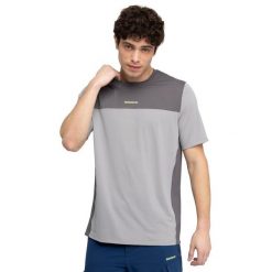 Męska koszulka rowerowa MTB z krótkim rękawem Kolarstwo Siroko MTB Berm Gray. Szare koszulki sportowe męskie SIROKO, na lato, m, bez wzorów, z materiału, bez kołnierzyka, bez ramiączek, rowerowe. Za 126.00 zł.