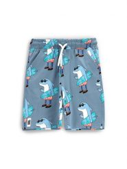 Coccodrillo Szorty sportowe WC5121502HBK Niebieski Regular Fit. Niebieskie szorty dla chłopców COCCODRILLO, bez wzorów, z bawełny, sportowe. Za 59.99 zł.