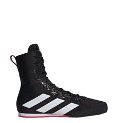 Box Hog 4 Shoes. Białe buty sportowe męskie Adidas, z materiału, bez zapięcia. Za 479.00 zł.
