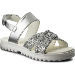 Sandały GEOX - J S. Coralie G. C J826EC 0EWNF C1007 D Silver. Sandały dziewczęce marki Geox. W wyprzedaży za 199.00 zł.