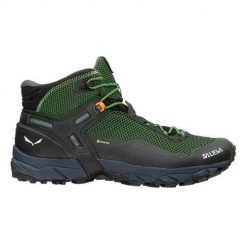 Buty trekkingowe męskie Salewa MS Ultra Flex 2 Mid Gtx. Zielone trekkingi męskie Salewa, trekkingowe. Za 841.00 zł.