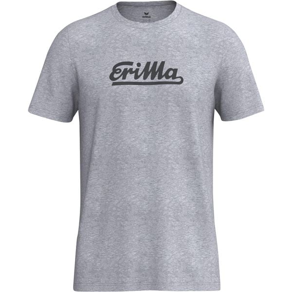 Erima Retro T-shirt Grey Marl. Szare t-shirty damskie Erima, m, bez wzorów, z bawełny, casualowe, bez kołnierzyka. Za 128.00 zł.