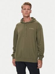 Adidas Bluza Terrex Logo IN4716 Zielony Regular Fit. Zielone bluzy męskie Adidas, m, bez wzorów, z bawełny, bez kaptura. Za 239.99 zł.