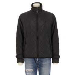 Second life - Kurtka damska w kolorze czarnym - Jak nowy. Czarne kurtki damskie Ralph Lauren, bez wzorów, bez kaptura, na golfa. Za 383.36 zł.