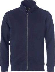 Clique Classic Cardigan bluza granatowy ciemny. Niebieskie bluzy męskie CLIQUE, l, bez wzorów, z bawełny, bez kaptura. Za 227.03 zł.