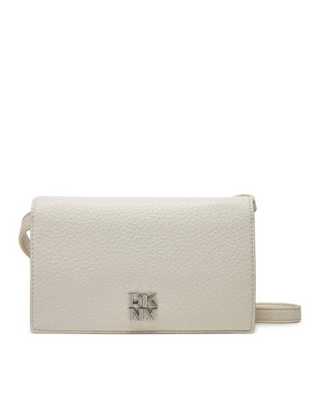 DKNY Torebka R445AH95 Szary. Szare listonoszki damskie DKNY, bez wzorów, ze skóry, bez dodatków. Za 289.99 zł.