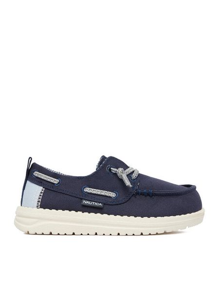Nautica Półbuty CEO-JDQS02 Granatowy. Niebieskie półbuty chłopięce Nautica, bez wzorów, z materiału, bez zapięcia. Za 119.99 zł.