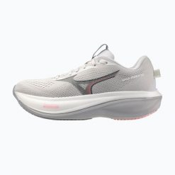 Buty do biegania damskie Mizuno Wave Rider 30. Szare obuwie sportowe damskie Mizuno, bez wzorów, z materiału, do biegania, mizuno wave. Za 779.99 zł.