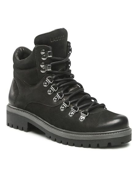 Lasocki Trapery WB-ASPIN-05 Czarny. Czarne śniegowce i trapery damskie Lasocki, z nubiku. Za 269.99 zł.