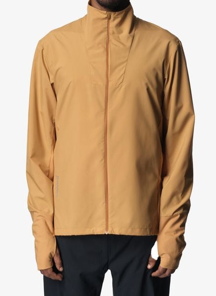 Kurtka do biegania męska Houdini Pace Wind Jacket. Brązowe kurtki męskie Houdini, m, bez wzorów, z materiału, do biegania. Za 629.99 zł.