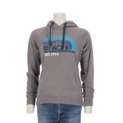 Second life - Bluza z kapturem damska The North Face szara - Jak nowy. Szare bluzy damskie The North Face, l, bez wzorów, z materiału, z kapturem. Za 114.98 zł.