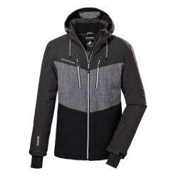 Kurtka męska Killtec KSW 45 MN SKI JCKT. Szare kurtki snowboardowe męskie KILLTEC, m, bez wzorów, bez kaptura, narciarskie. Za 649.00 zł.