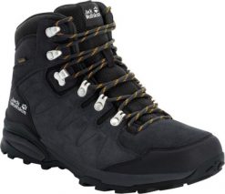 Buty trekkingowe męskie Jack Wolfskin Refugio Texapore Mid czarne r. 46. Czarne trekkingi męskie Jack Wolfskin. Za 417.90 zł.