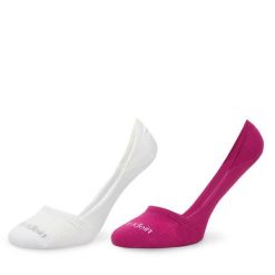 Stopki Calvin Klein. Czerwone skarpety damskie Calvin Klein, bez wzorów. Za 49.99 zł.