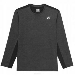 Koszulka tenisowa męska Yonex Longsleeve. Czarne koszulki sportowe męskie YONEX, m, bez wzorów, z materiału, bez kołnierzyka, bez ramiączek, na fitness i siłownię. Za 299.00 zł.